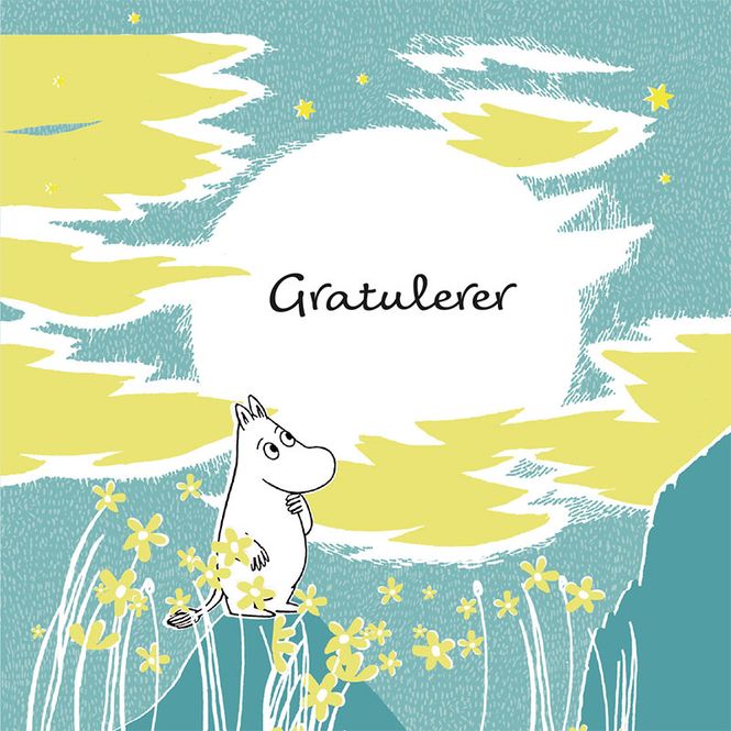 Hovedbilde Mummikort medium Gratulerer | Moomin