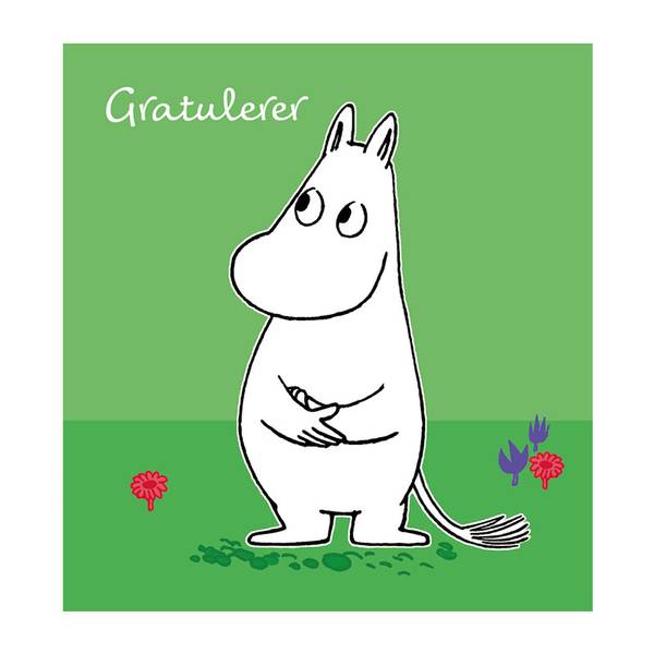 Mummikort lite - Gratulerer Mummi | Moomin