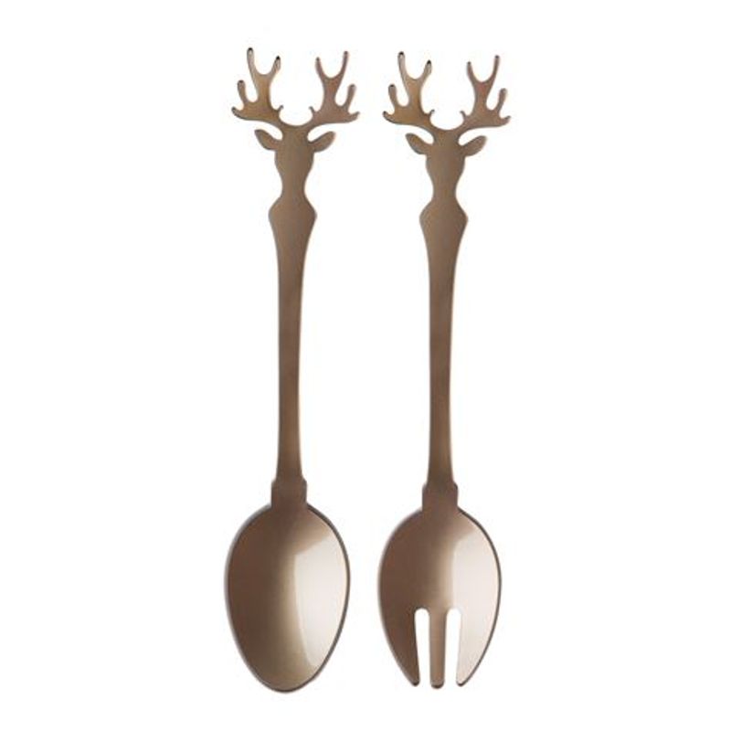 Renne Salatbestikk, Caramel - Sabre