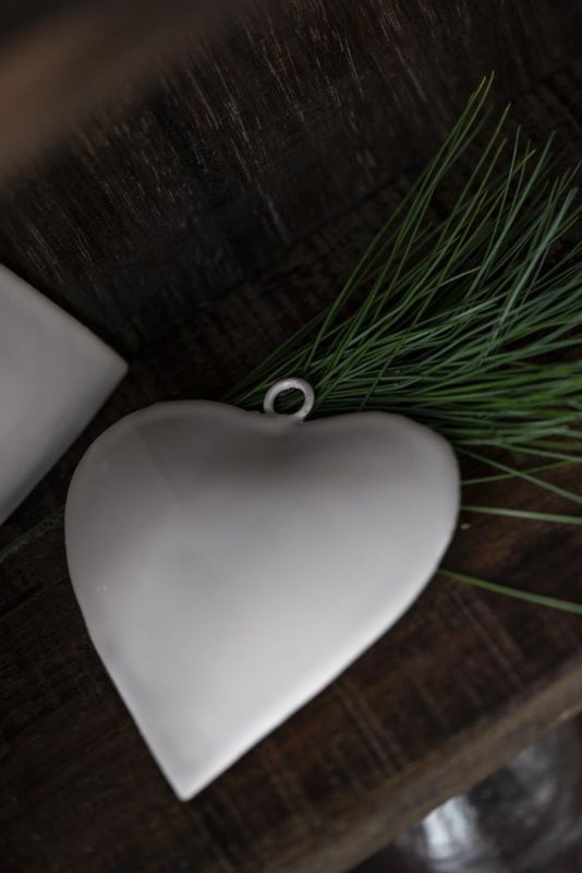 Hjerte med oppheng - rosa | IB Laursen