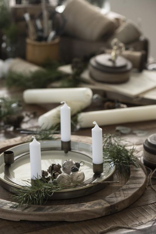 Adventsstake til bedelys | IB Laursen