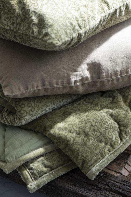 Putetrekk i Lin - Cognac | Ib Laursen