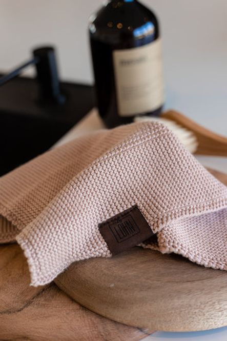 Hovedbilde All round klut strikket - light pink | By LOHN