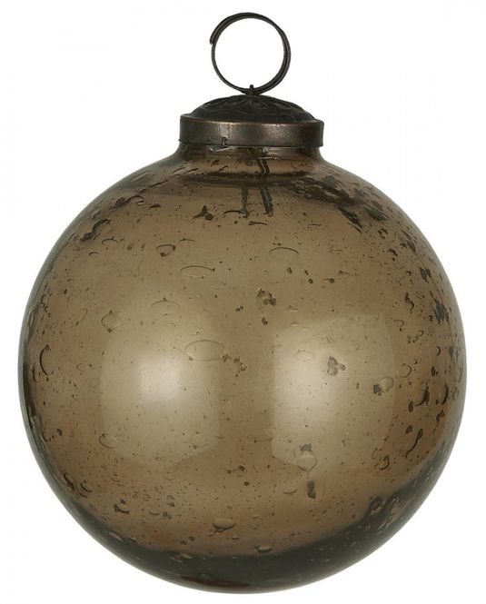 Hovedbilde Julekule chocolate D:9,5 cm| IB Laursen