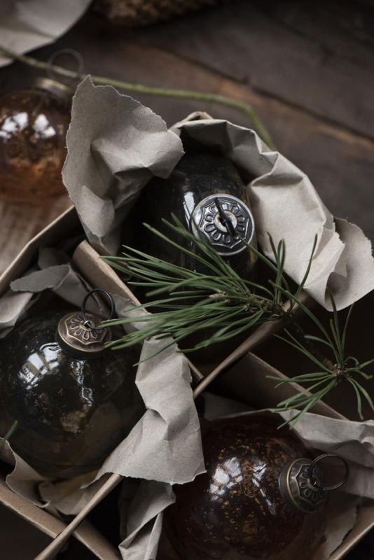 Julekule chocolate D:9,5 cm| IB Laursen