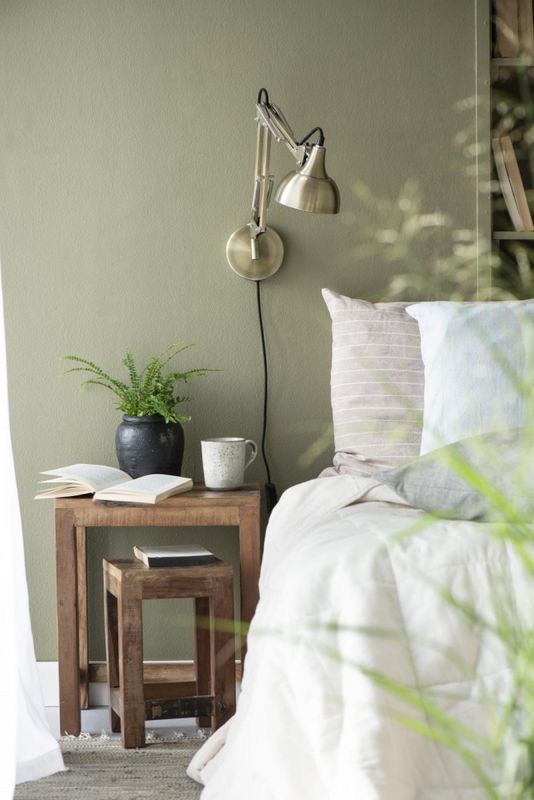 Putetrekk i bomull - Malva m/striper 50x70cm | Ib Laursen