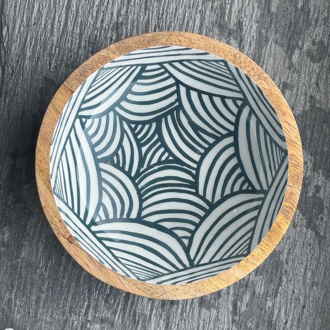 Hovedbilde Wood Blue love Barcelona small