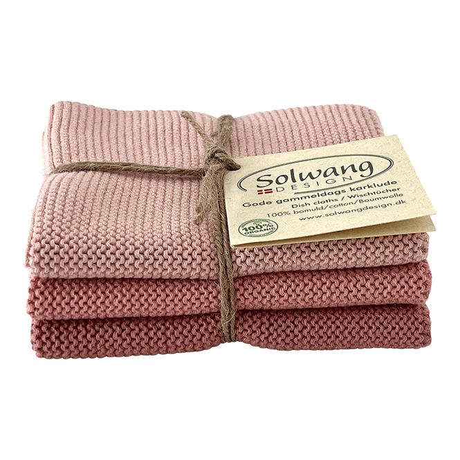 Hovedbilde Smoky Rose kjøkkenkluter 3pk