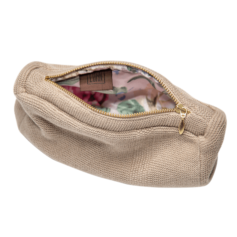 LULU strikket clutch - Khaki | By LOHN